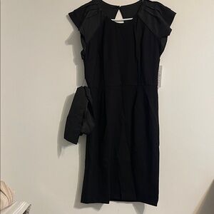 Nue by Shani Elegant Black Mini Dress